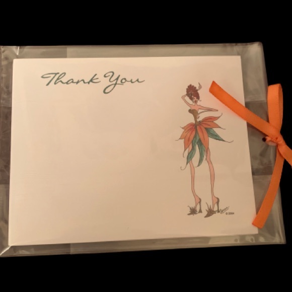 20 Sunflower Diva handmade “Thank You” notecards - Picture 3 of 4